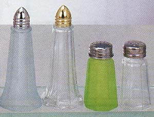 各式玻璃容器，調味瓶